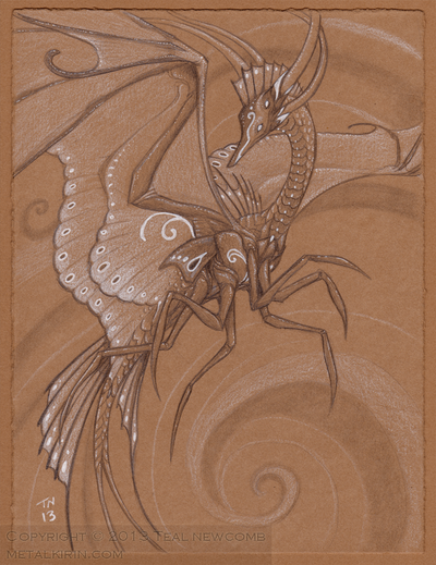 Original fantasy art: Butterfly