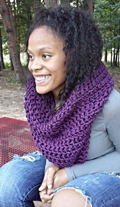 so plush cowl eggplant