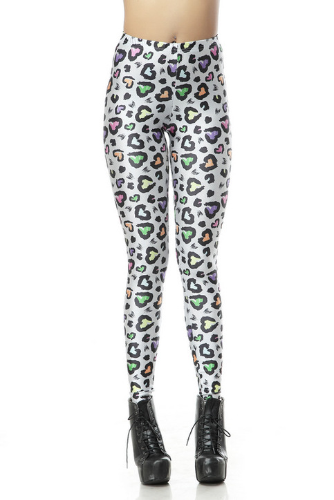 Colorful Leopard Leggings