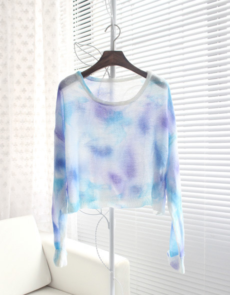 Tie Dye Light Sweater