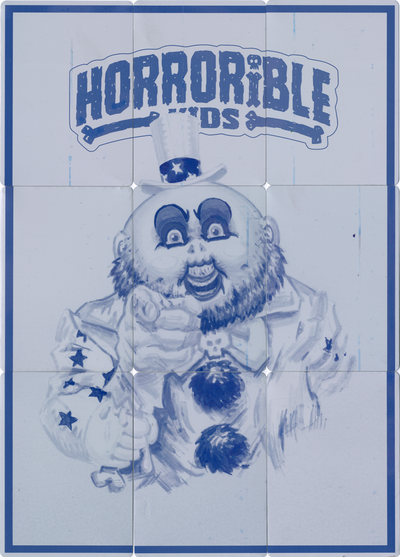 SID Distic / I Hunt HUGH 9 Plate Puzzle Sets