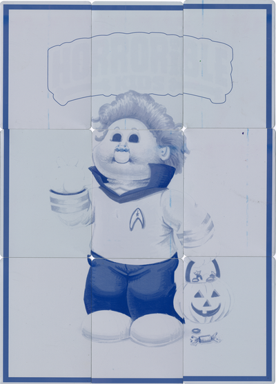 Masked MICHAEL / SHAUN Shape 9 Plate Puzzle Sets