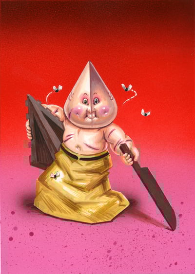 PEER A. Mid / Silent HILLEL Final Art - Horrorible Kids - Series 4 2019