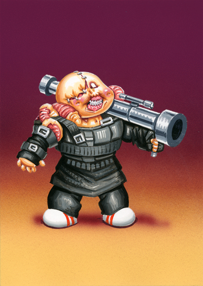 Nema SISSY / Resident CECIL Final Art - Horrorible Kids - Series 4 2019