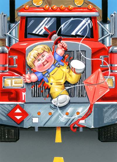 End GAGE / Mushd MIKO Final Art - Horrorible Kids - Series 4 2019