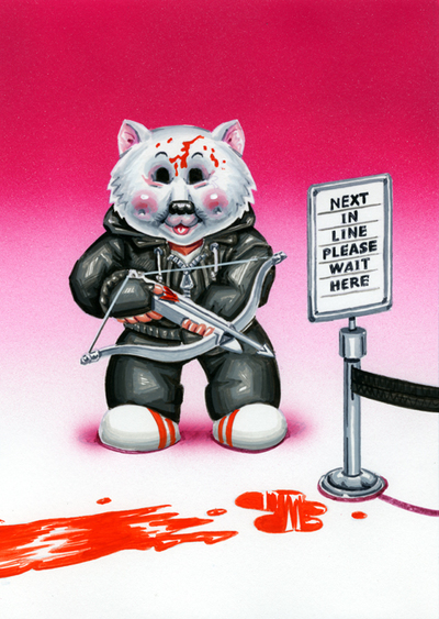 YURI Next / Now Serving IRVING Final Art - Horrorible Kids - Series 4 2019