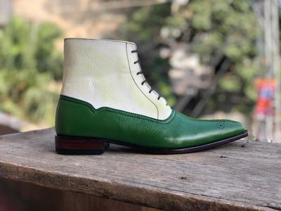 Mens Boots | Mens Ankle Boots & Mens White Green Casual Boots