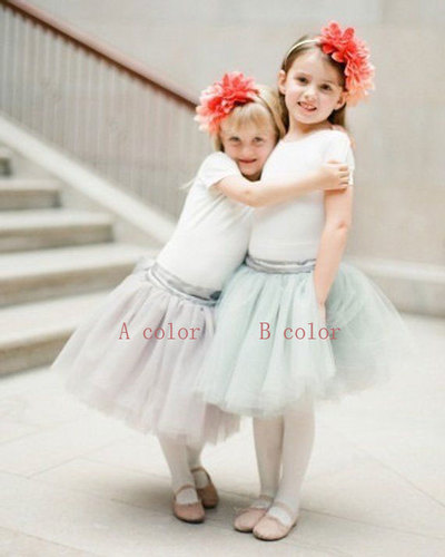 Two Piece Flower Girl Dresses for Wedding Party JH558