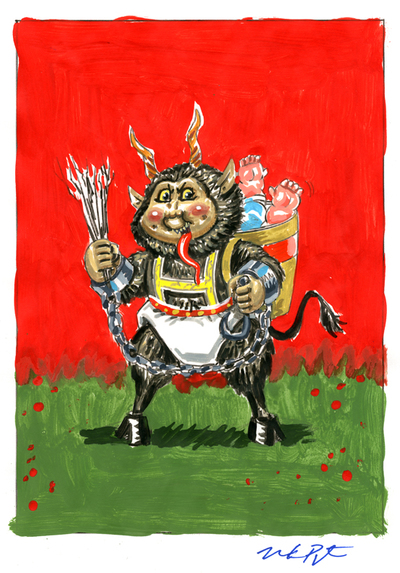 GRAEME Pus / Crass KRIS Color Rough - Horrorible Kids - Series 4 2019