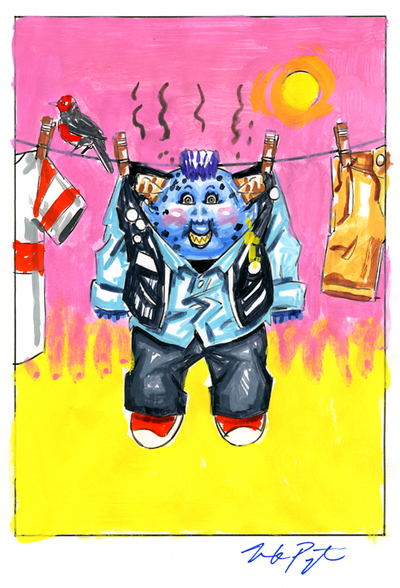 Meltin' MAURICE / Clothes LIONEL Color Rough - Horrorible Kids - Series 4 2019