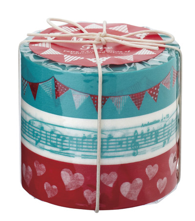 Washi Tape Set: Garland in Turquoise