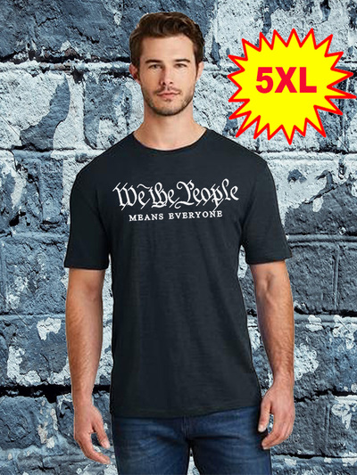 We the People T-shirt Black