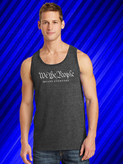 We the People Dark Heather Tank Top