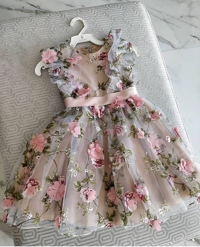 Garden Flower Girl Dresses for Wedding