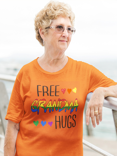 Free Grandma Hugs T-shirt