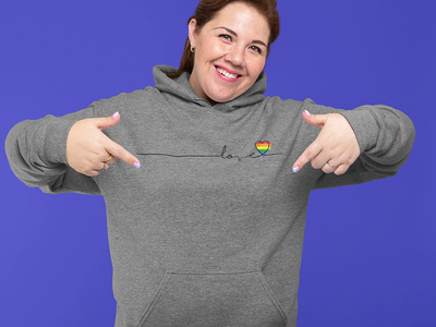 Love Bar Athletic Unisex Hoodie