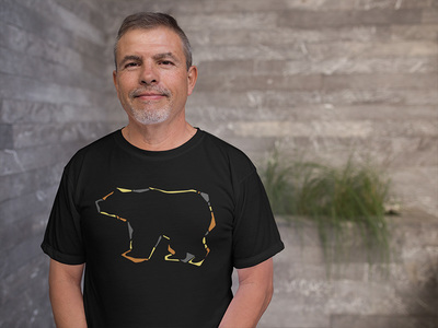 Bear Flag Colors T-shirt