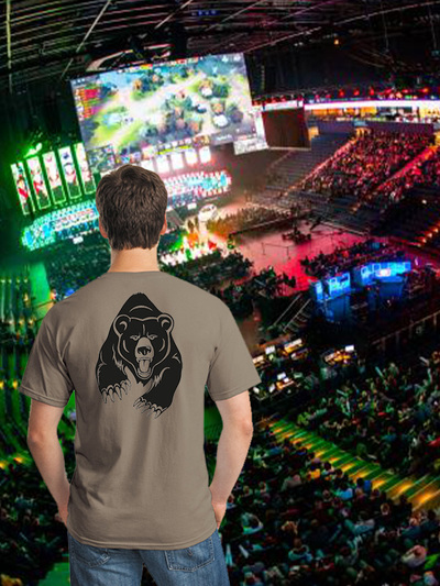 BEAR Tattoo, Savanna Brown T-shirt