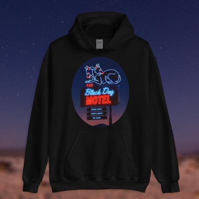 The Black Dog Motel - Pullover Hoodie