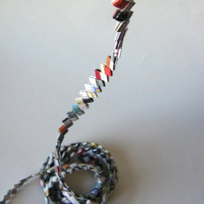 Happy Garland - 12ft - Skinny - Eco and Handmade