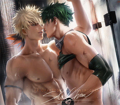 Bakugo x Deku N-SFW Poster #N24