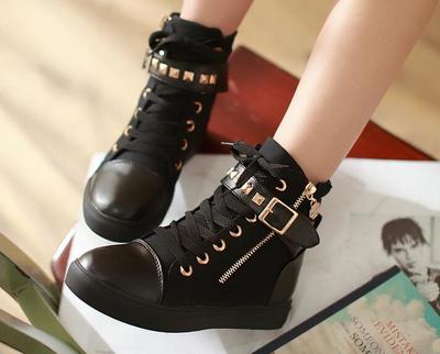 Students high help canvas shoes G-3018