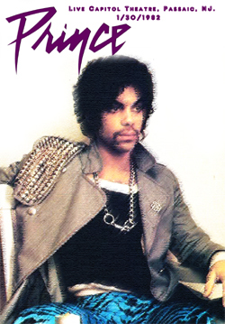 PRINCE Live Capitol Theatre, Passaic, NJ. 1.30.1982 DVD