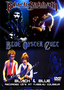 BLACK SABBATH & BLUE OYSTER CULT Black & Blue Live At Nassau Coliseum 1980 (UPGRADE) DVD