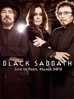 BLACK SABBATH Live In Paris, France 12.2.2013 DVD