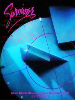 SURVIVOR Live Club Dimensions Highland IN 11.27.1993 DVD