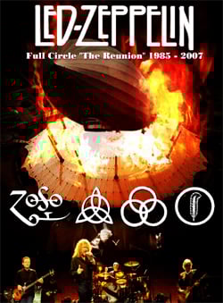 LED ZEPPELIN Full Circle The Reunion 1985 - 2007 DVD