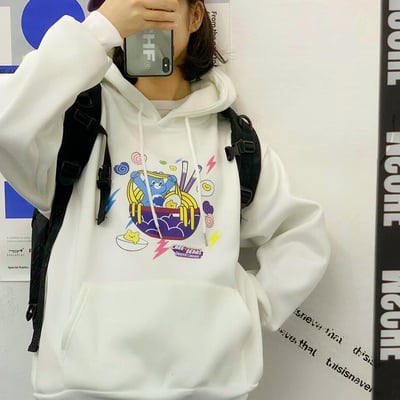 Care Bears Ramen Printed Hoodie Sweatshirt