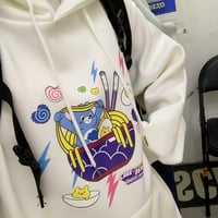 Care Bears Ramen Printed Hoodie Sweatshirt - Thumbnail 1