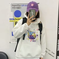 Care Bears Ramen Printed Hoodie Sweatshirt - Thumbnail 2