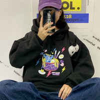 Care Bears Ramen Printed Hoodie Sweatshirt - Thumbnail 4