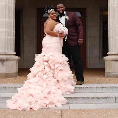 Plus Size Wedding Dresses Bridal Gowns MK008