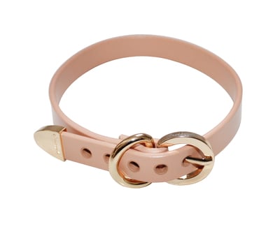 Signature Choker ( Blush + Gold )