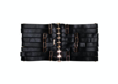 Yeha Waist Cincher ( Black + Gold )