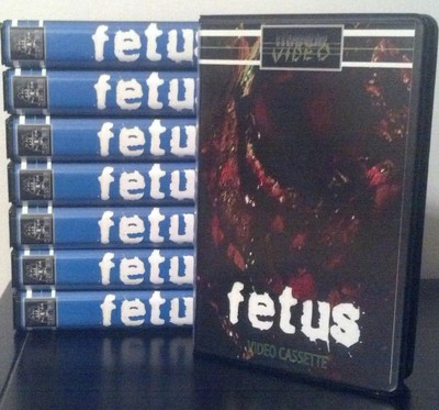 FETUS gore cover VHS