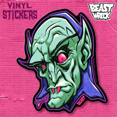 NOSFERATTITUDE Sticker