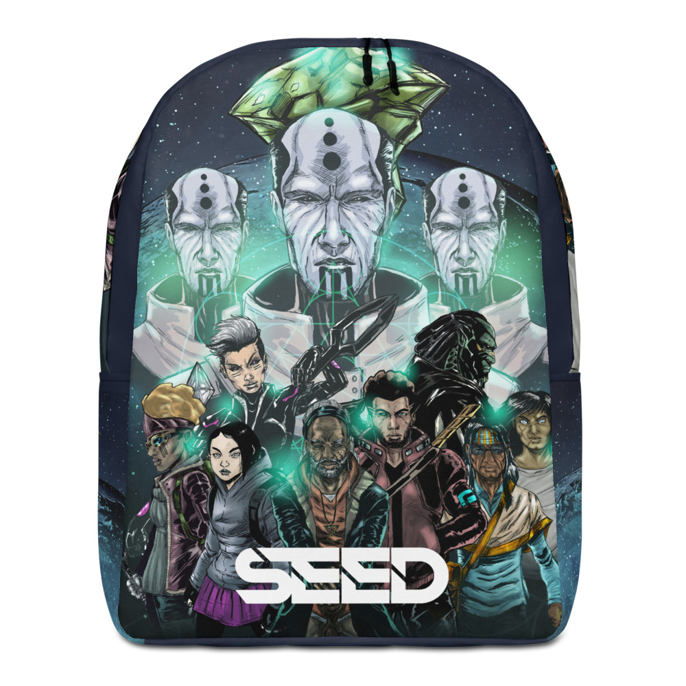 Seed sublimated backpacks