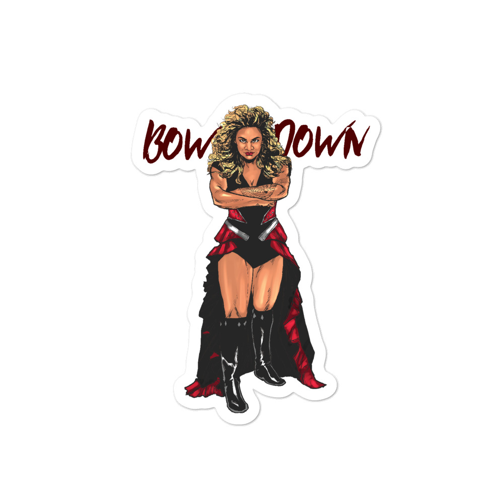 Bow Down Stickers