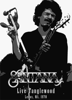 SANTANA Live Tanglewood Lenox, MA. 08.18.1970 DVD