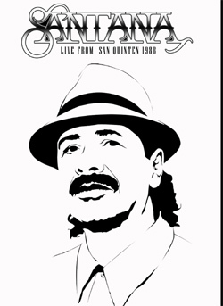 SANTANA Live From San Quinten 1988 DVD