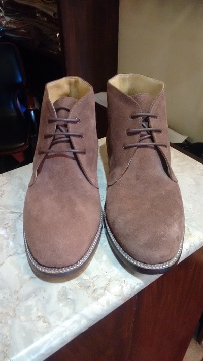 Handmade Suede leather Chukka jodhpurs boots for men custom boots for men
