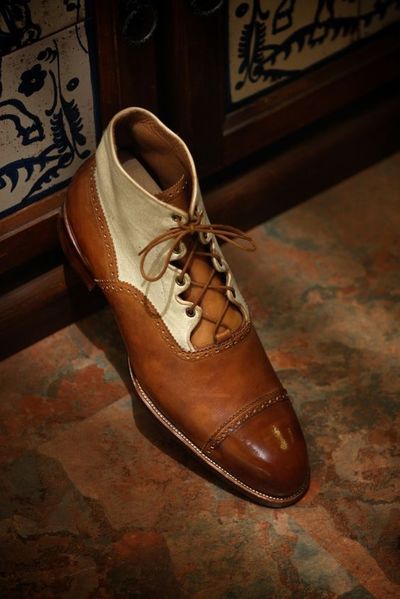 Handmade Amazing Men New Brown Oxfords CapToe Chukka Lace Up Formal Boot