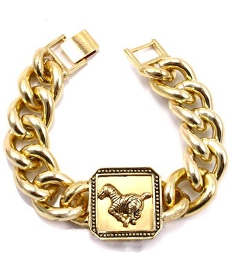 Wild Zebra Links Bracelet