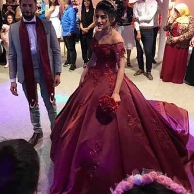 Off the shoulder prom dresses birthday dresses pageant gown - Thumbnail 2