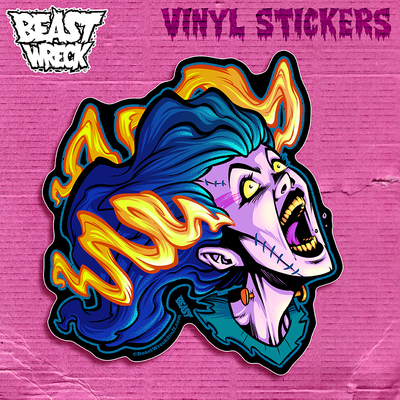 BRIDE OF FUNKENSTEIN Sticker