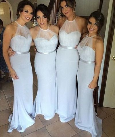 Simple Mermaid Bridesmaid Dress,Bridesmaid Dresses